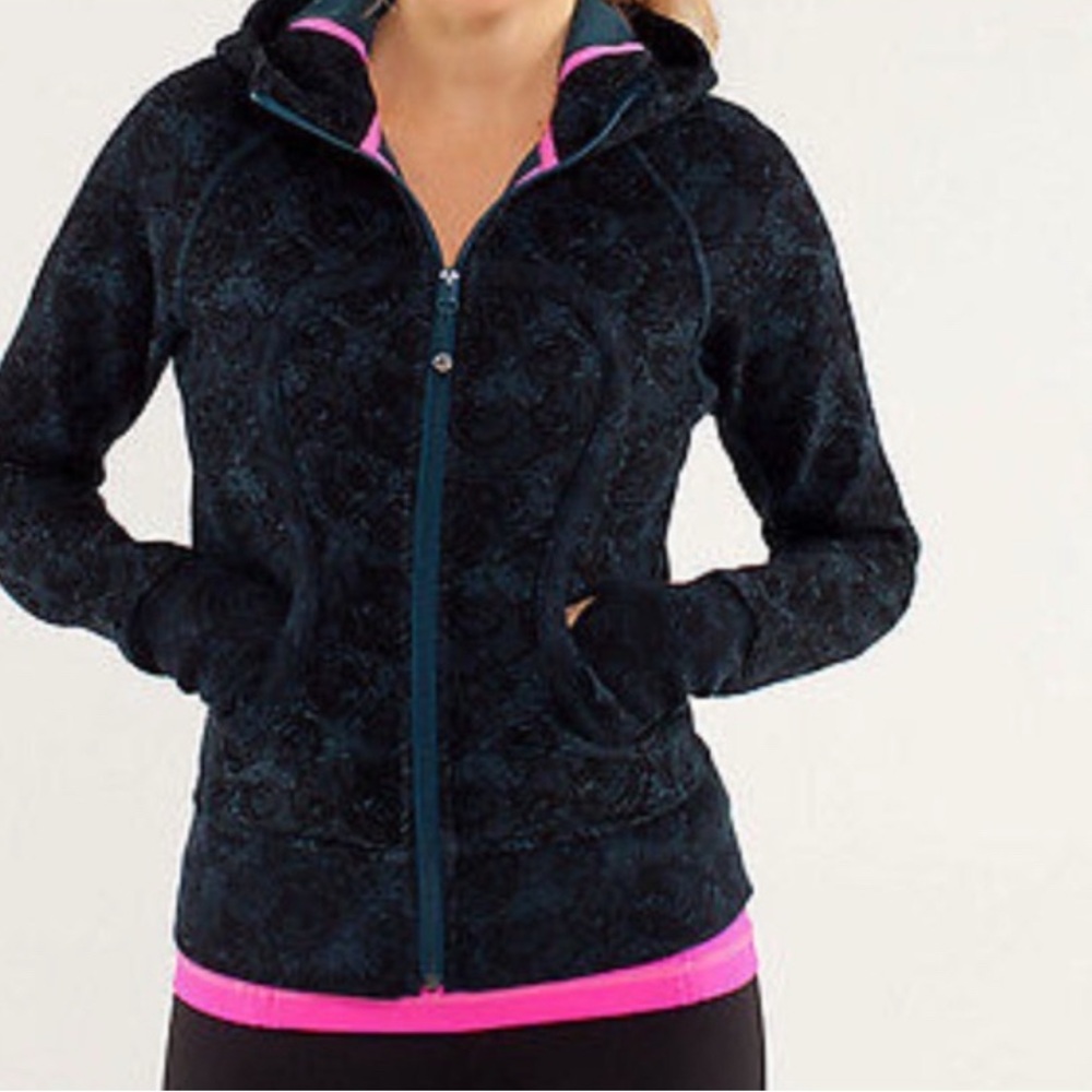 Lululemon Scuba Hoodie Rose Herringbone